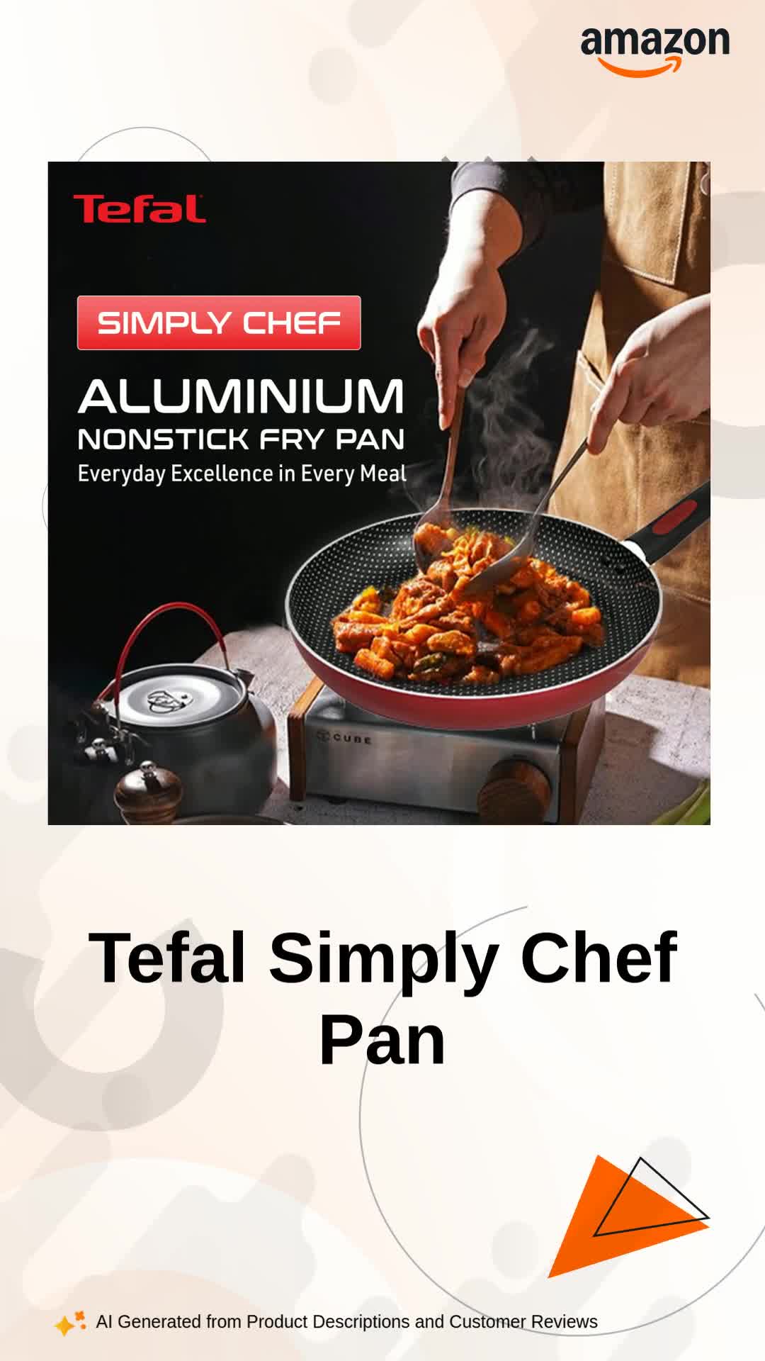 Buy Tefal Simply Chef 28 cm Fry Pan | Resist Plus Non-Stick